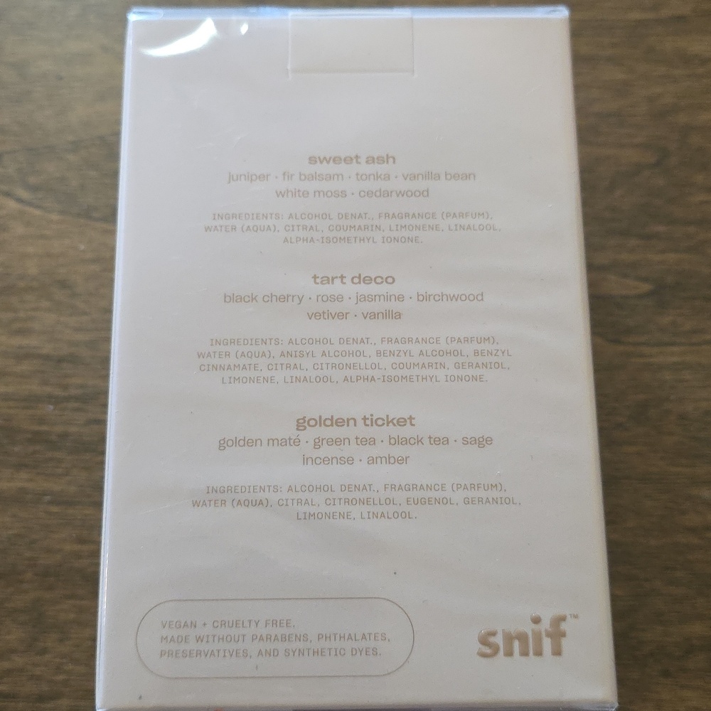 Snif Mini Bundle Perfume Set Trio - Picture 2 of 3